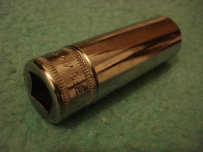 Snap-on 3/8" drive 14 mm drive 6-point deep socket sfsm14 unused exc