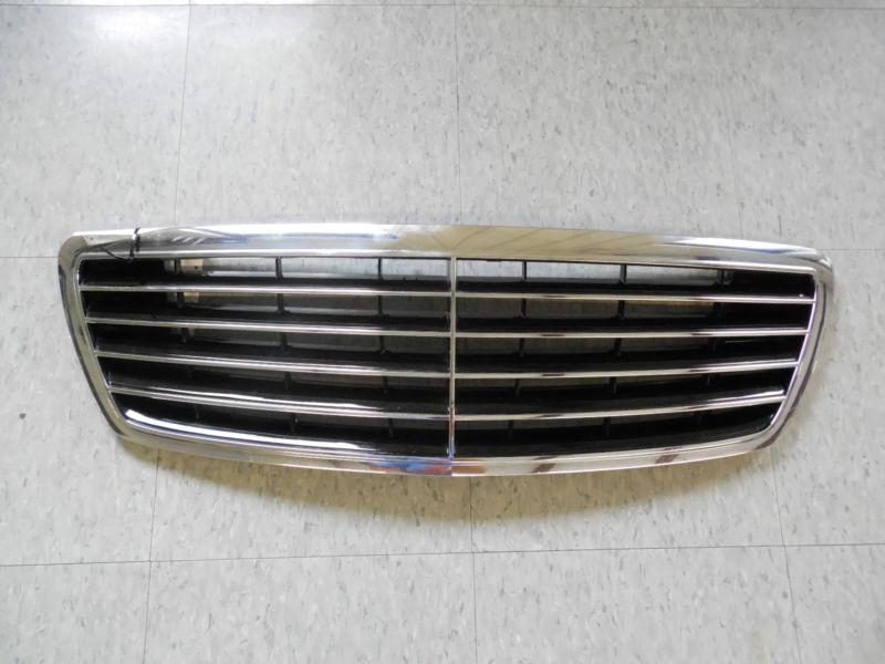 03 04 05 06 mercedes s430 s500 s600 s55 oem grille nice!