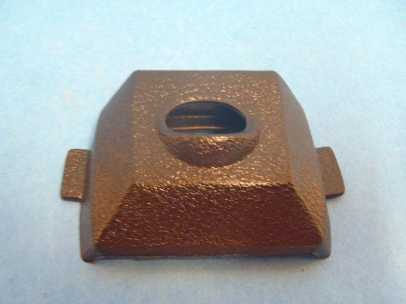 1968-1976 (c3) corvette inside rear view mirror bracket cover #3926381 repro