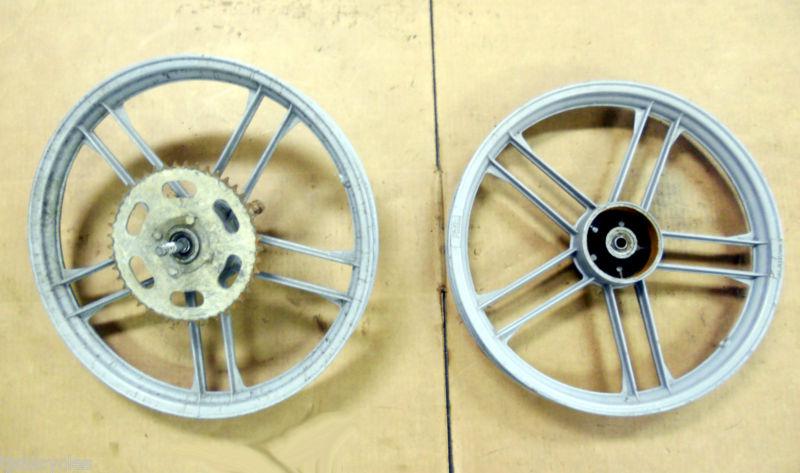 Set of 2 vintage 5 star mag garelli trek tomos puch 16'' moped scooter wh188