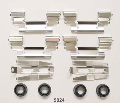 Better brake parts 5824 rear brake disc hardware kit-disc brake hardware kit