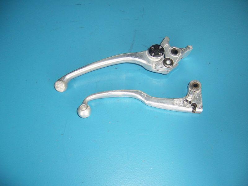 072 yamaha yzf600r yzf 600r 01 02 03 04 05 06 brake clutch levers damaged