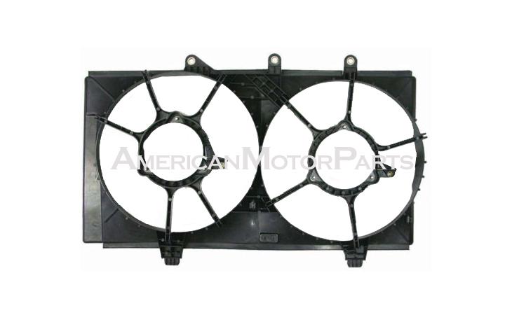 Ac condenser radiator cooling fan assembly 01-03 dodge neon plymouth neon 2.0l