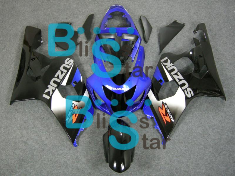 Injection fairing plastic bodywork kit w2 fit gsx-r600 gsx-r750 2004-2005 08 r