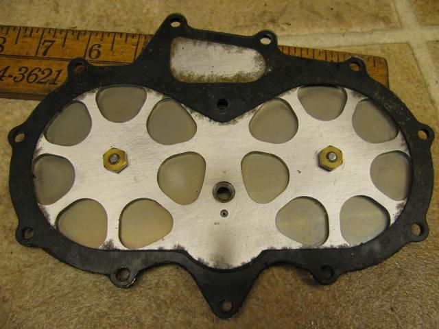 Evinrude 35hp 35515 reed valve plate johnson 58 1958