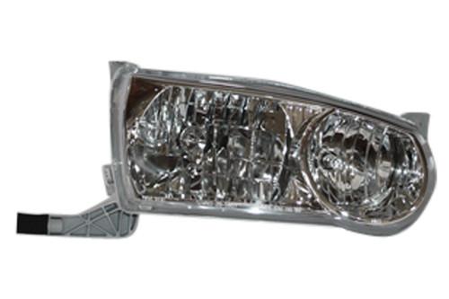 Tyc 20-5961-00 - 2001 toyota corolla right replacement headlight assembly