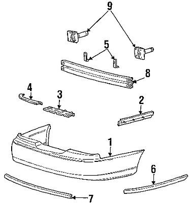 Lincoln f8vz17k831ba genuine oem factory original cover molding