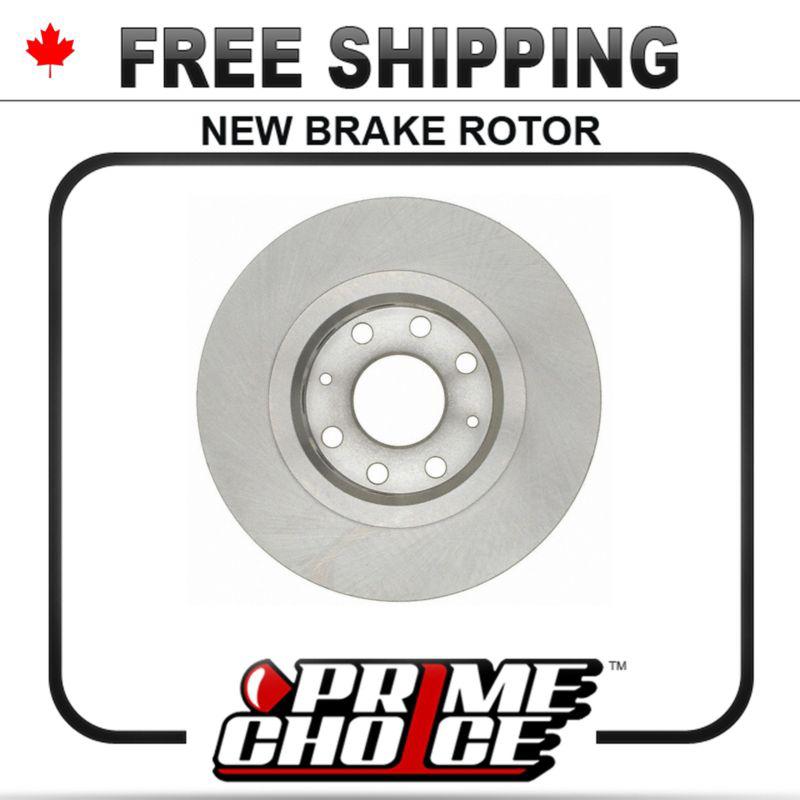 1 premium new disc brake rotor for front fits left driver / right passenger side