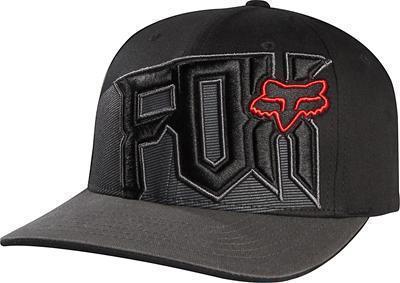 New fox racing mens mental fitted hat black 04999-001 size l/xl atv mx