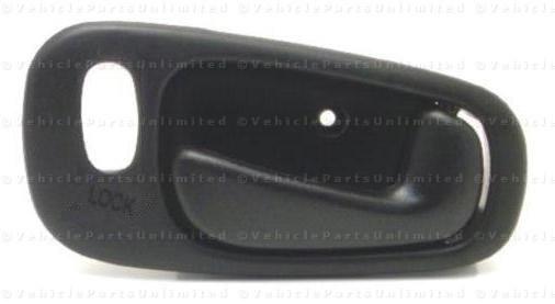 98 thru 02 inside rh door handle fits: toyota corolla