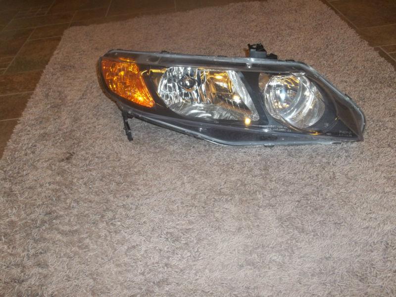 2006-2007-2008 honda civic sedan passenger right side halogen headlight