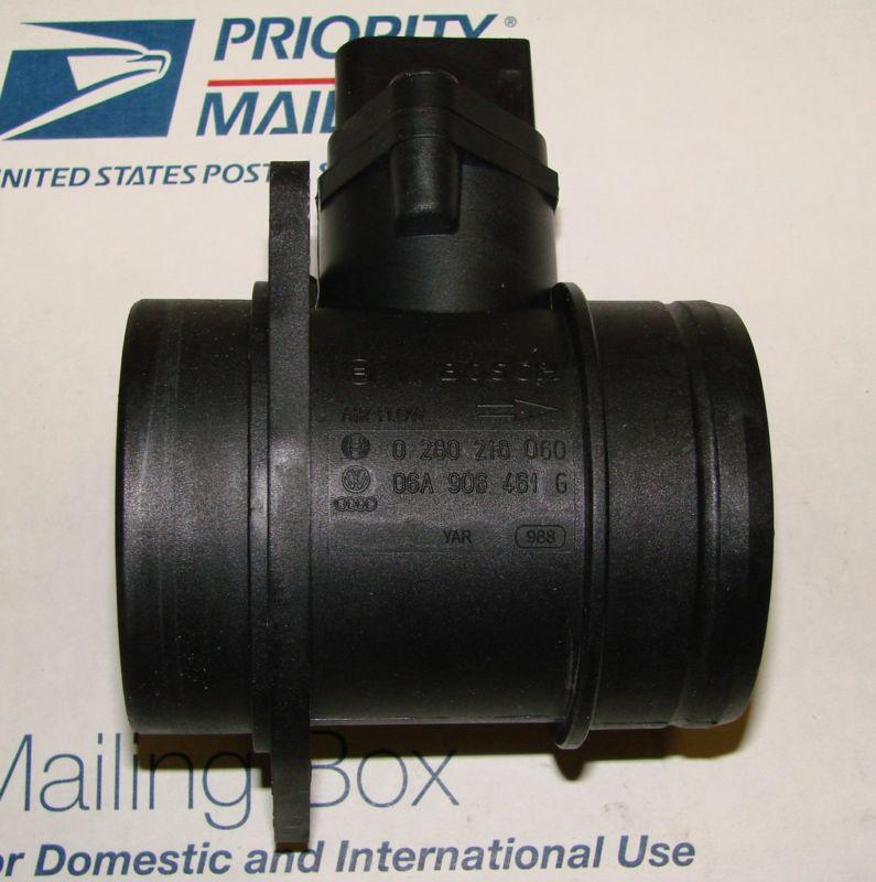 01-08 vw audi mass air flow meter 0280218060