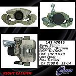 Centric parts 142.47013 front right rebuilt caliper with pad