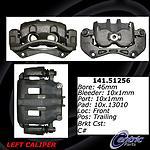 Centric parts 141.51256 front left rebuilt caliper with hardware