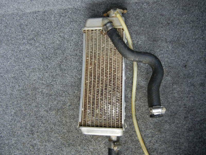 Radiator - 03 suzuki rm85l rm85 rm 85 85l - cooling hoses cap