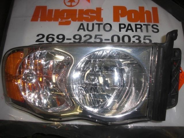 02 03 04 05 dodge ram 1500 pickup r. headlight 568718