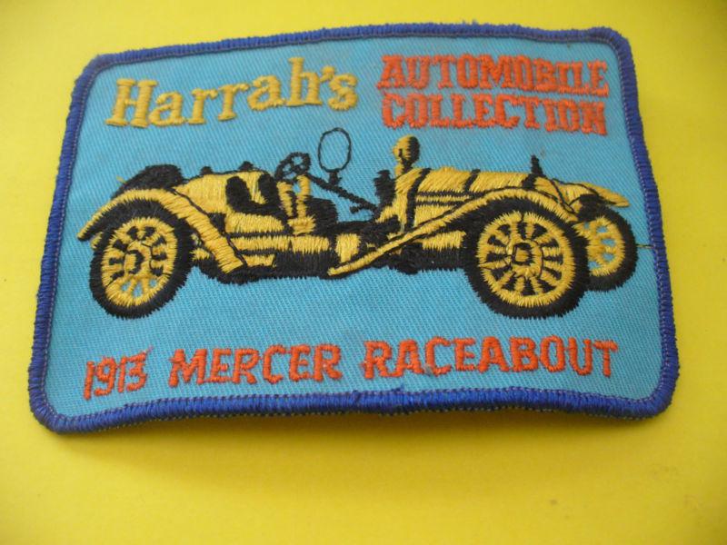 Harrah's auomobile museum  vintage jacket or shirt patch-