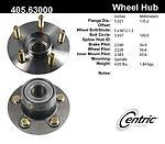 Centric parts 405.63000 rear hub assembly