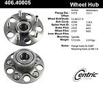 Centric parts 406.40005e rear hub assembly