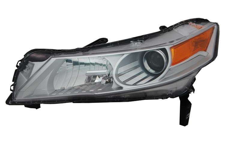 Left driver side replacement headlight head lamp 09-10 acura tl - 33151tk4a01