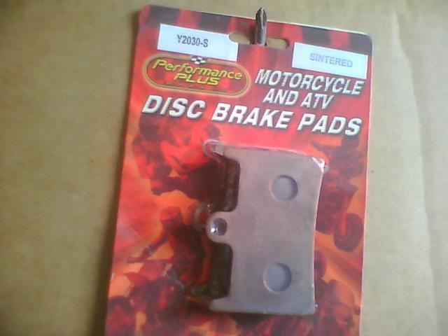 New performance plus brake pads yamaha yzf r1, yzf600, yzf750