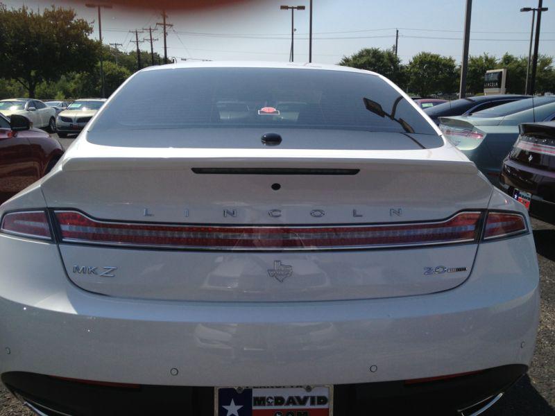 2013 lincoln mkz spoiler 