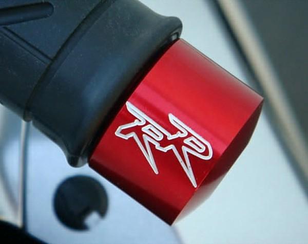 Honda cbr 250 600 f4i 600rr 900 929 954 1000 rr red bar ends