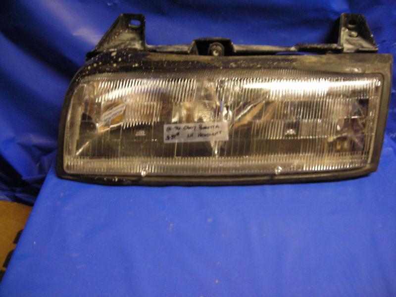 1989-1996 chevy baretta lh headlight