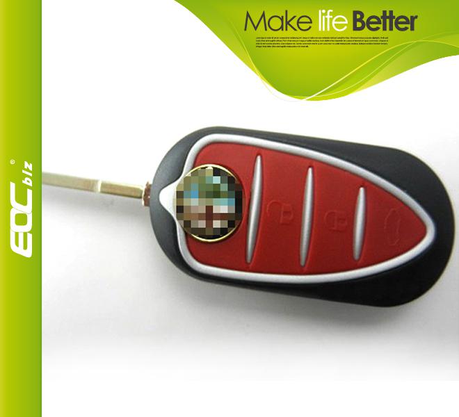 B0221 folding remote key shell for alfa romeo no chip 3 buttons