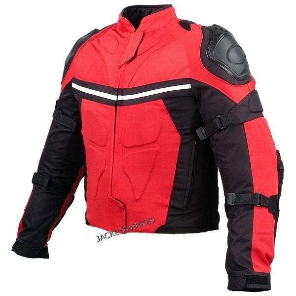 New pro mesh motorcycle jacket rain waterproof red xl