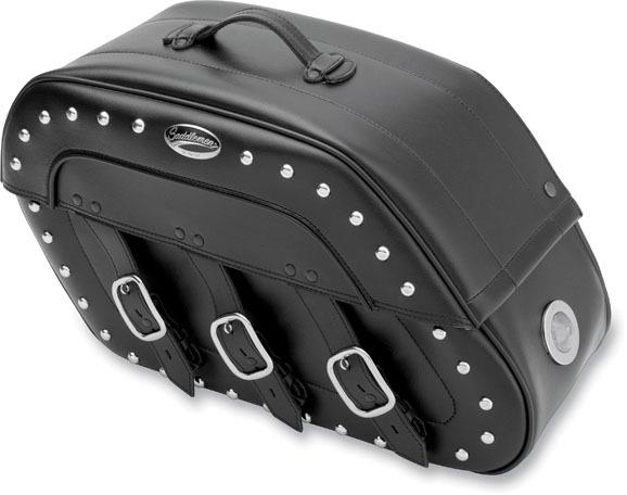 Saddlemen desperado saddlebags quick disconnect black for suzuki c/m50 vl800