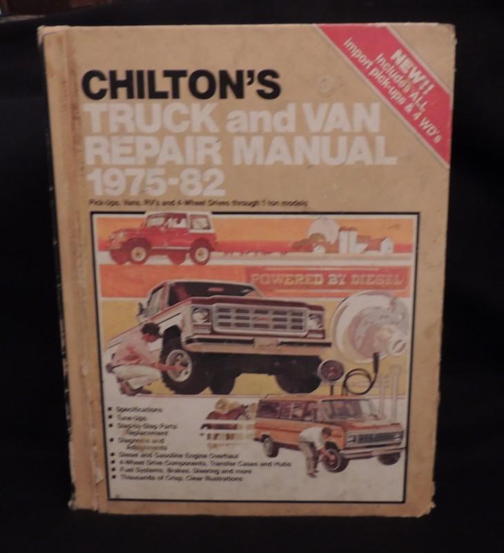 Chilton's truck & van repair manual 1975-82 good condition