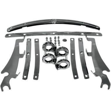 Klock werks kw05-02-2601 chrome windshield mounting kit harley 41mm forks