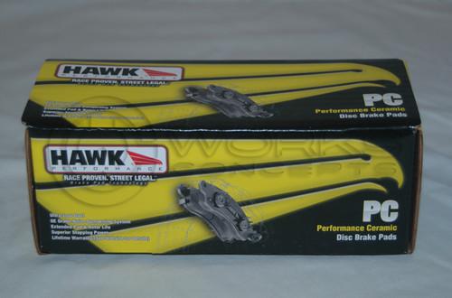 Hawk performance ceramic brake pads front hb268z.665 altima, g35, i30, i35, 350z