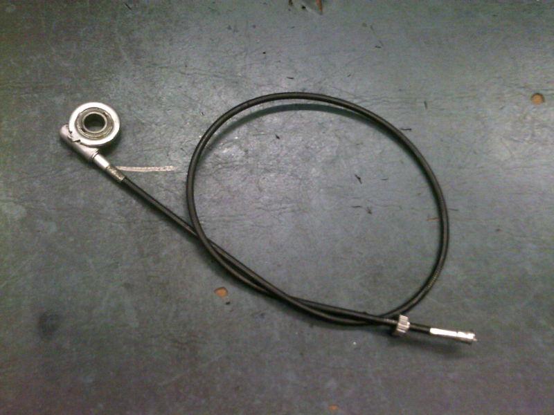 Used ironhead sportster superglide lowrider speedometer speedo drive and cable