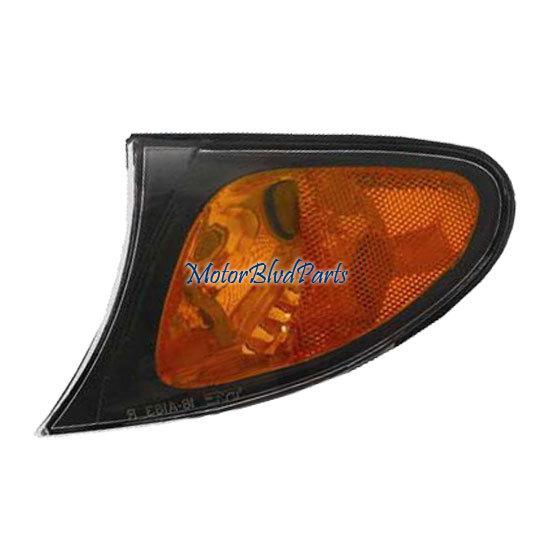 02-05 bmw e46 sedan wagon black turn signal light left