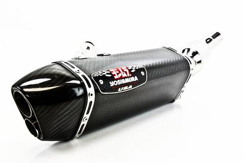 08-12 kle650 versys yoshimura trc-d slip-on muffler - carbon fiber 1435212