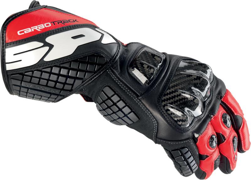 Spidi sport s.r.l. carbo track gloves black/red x-large