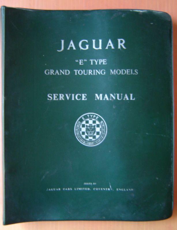 Jaguar xke 1961-64 series i factory workshop manual