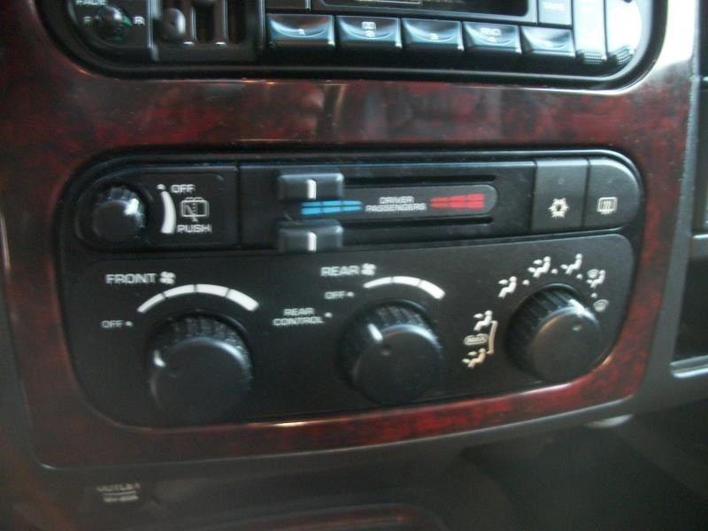 Temperature control 01 durango fr cont w/aux heat ac 1284592