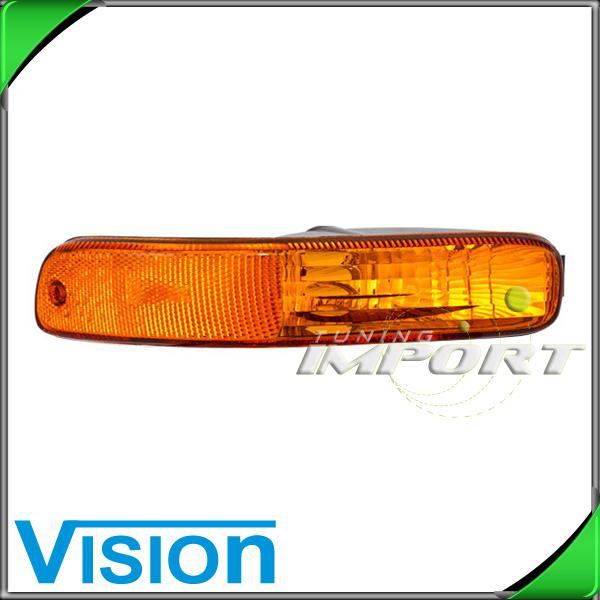 Driver left l/h side signal marker light lamp amber new 2002-2004 jeep liberty