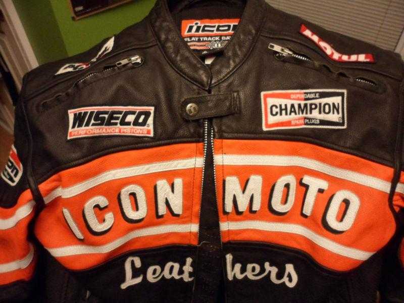 Purchase Icon Vintage Flattrack Daytona Jacket - 3X-Large/Black in ...