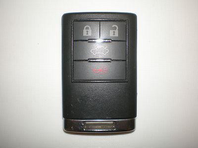 Oem cadillac smart key keyless remote fob transmitter /memory #1