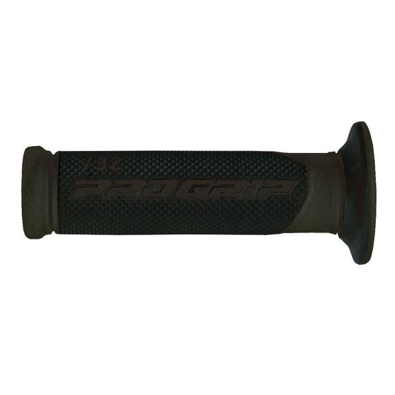 Progrip 732 dual density grips 7/8 inch handlebar - black