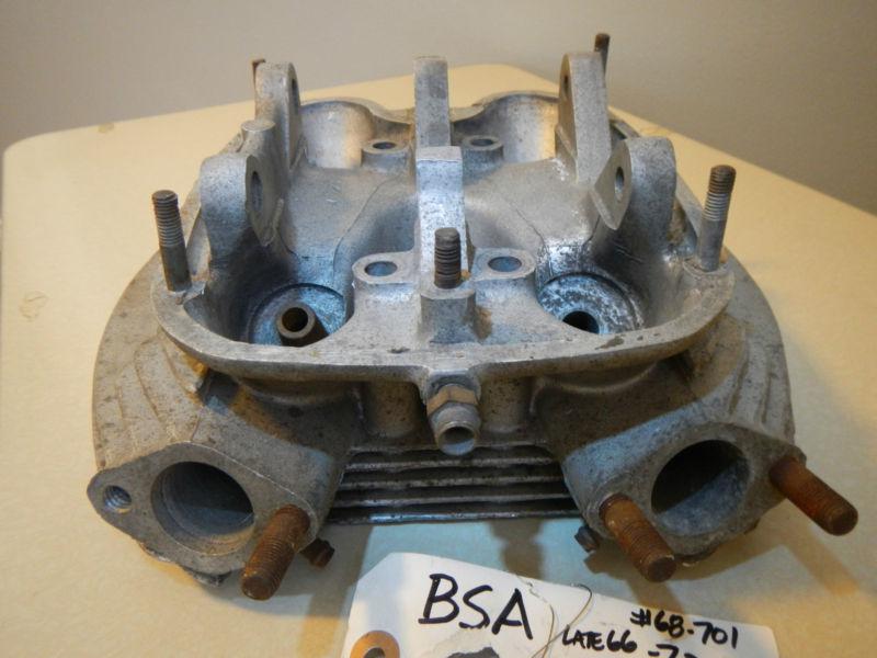 Bsa cylinder head #68-701 1966 67 68 69 70