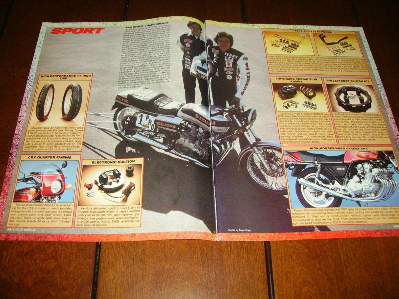 1979 vance & hines rc engineering suzuki gs1000 # 1 pro stock drag bike