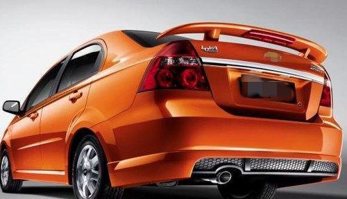 Trunk spoiler for kia rio 01-12