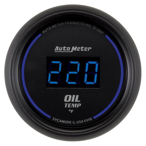 Auto meter 6948 cobalt; digital oil temperature gauge