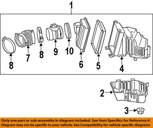 Gm oem 10350737 air filter