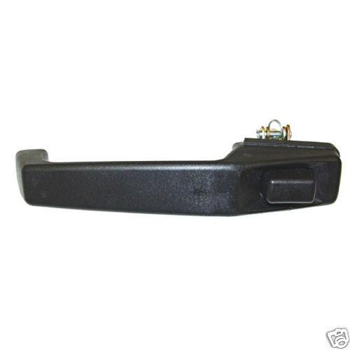  door handle lh black xj 1984-96 front or rear